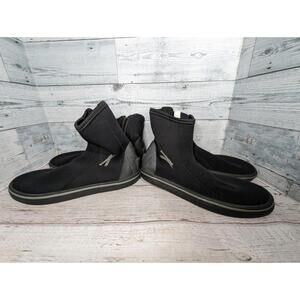 X2 Scubapro 5mm Zipper Scuba Diving Boots Size Medium Large M/L L Neoprene Shoes